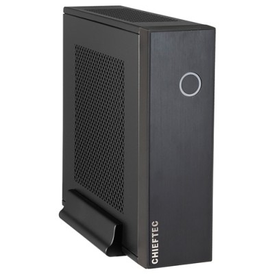 Корпус для ПК (комп’ютерний корпус) Chieftec COMPACT IX-03B-OP mini-ITX, чорний без БЖ