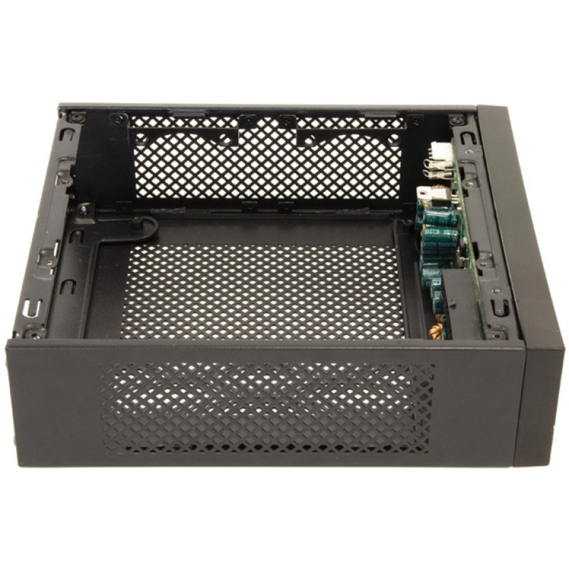 Корпус для ПК (компьютерный корпус) Chieftec COMPACT IX-03B-OP mini-ITX, чёрный без БП