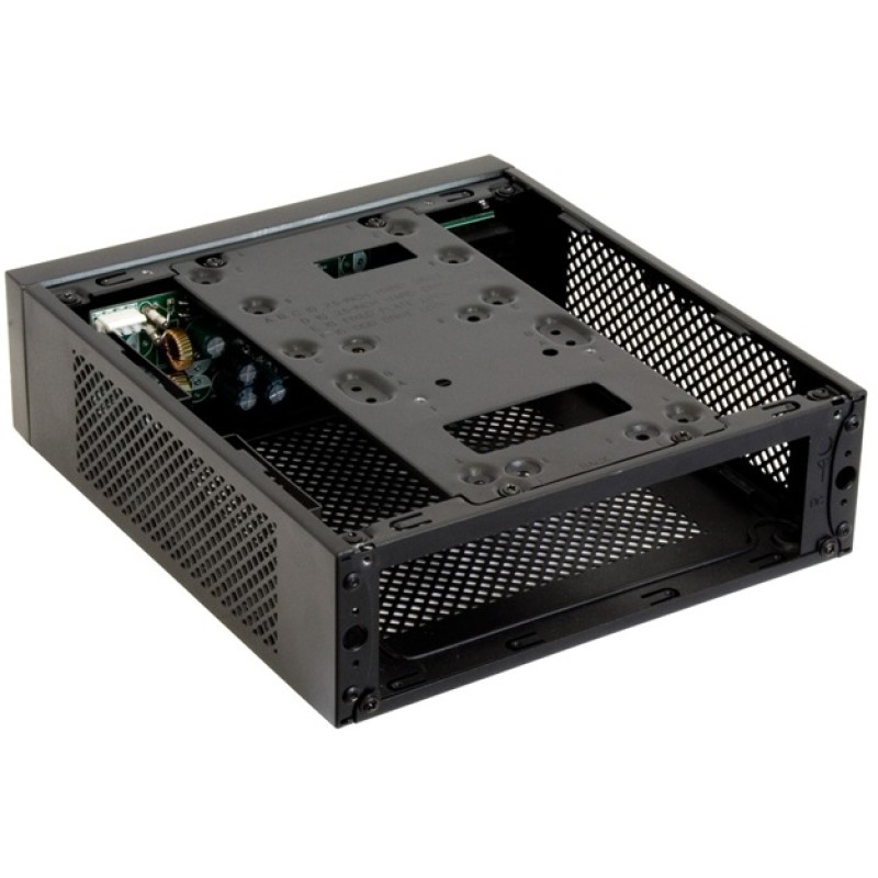Корпус для ПК (компьютерный корпус) Chieftec COMPACT IX-03B-OP mini-ITX, чёрный без БП