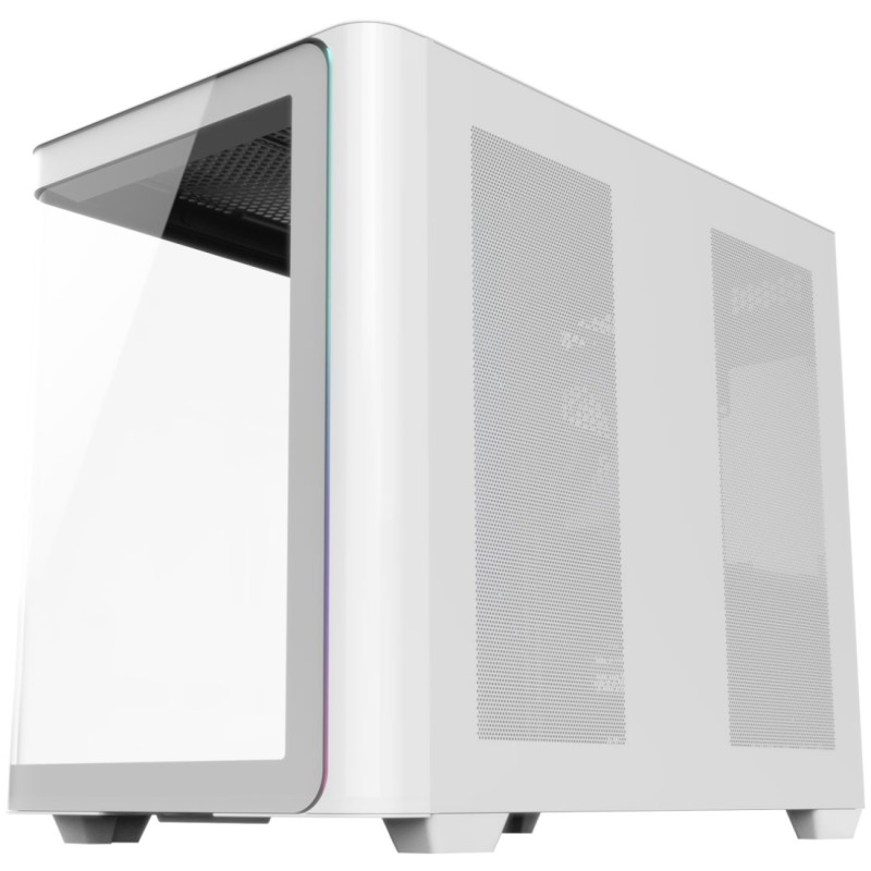 Компьютерный корпус (корпус для ПК) FSP M580-WP белый без БП