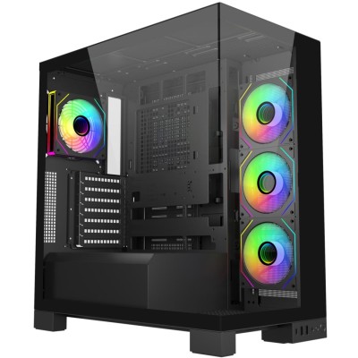 Корпус для ПК (комп’ютерний корпус) FSP M540-BA чорний без БЖ