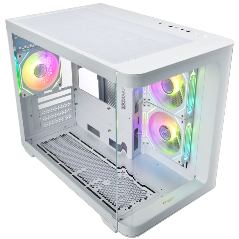 Корпус (шасси) FSP S380-WA mATX белый без БП