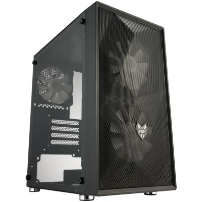 Корпус для ПК (системний блок) FSP CST130BASICB без БЖ, чорний