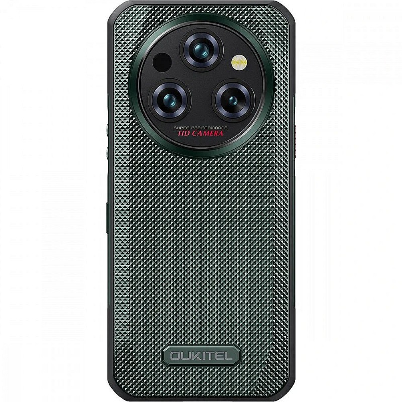 Смартфон (захищений телефон) Oukitel WP35 5G зелений, 11000 мА·год