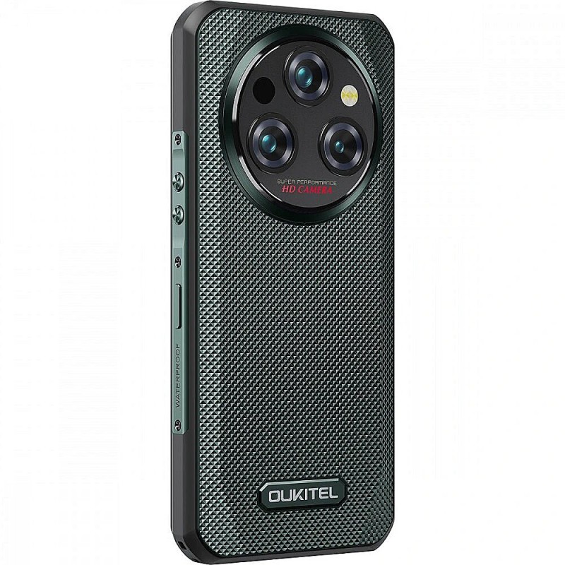 Смартфон (захищений телефон) Oukitel WP35 5G зелений, 11000 мА·год