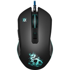 Ігрова мишка (комп’ютерна миша) Defender Sky Dragon GM-090L 3200 dpi з килимком