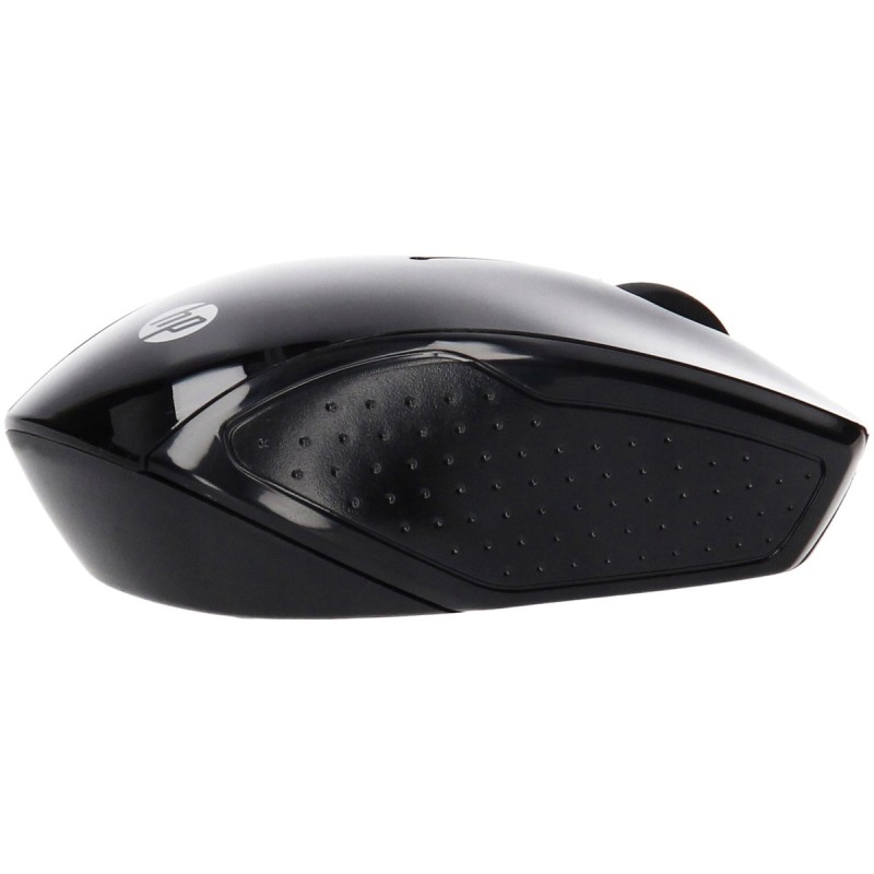 Беспроводная мышь (компьютерная мышь) HP 200 Black Wireless Mouse чёрная
