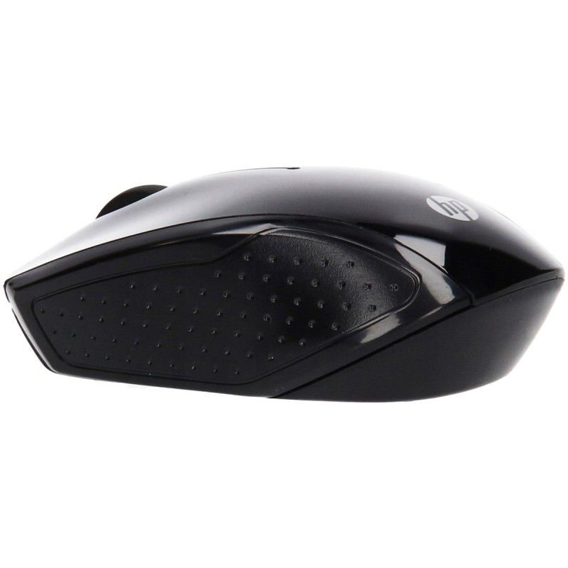 Беспроводная мышь (компьютерная мышь) HP 200 Black Wireless Mouse чёрная