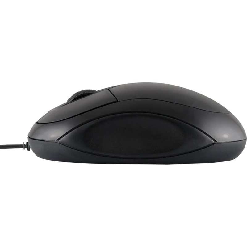 Дротова мишка (комп’ютерна миша) LogicConcept LM-11 1000 dpi чорна