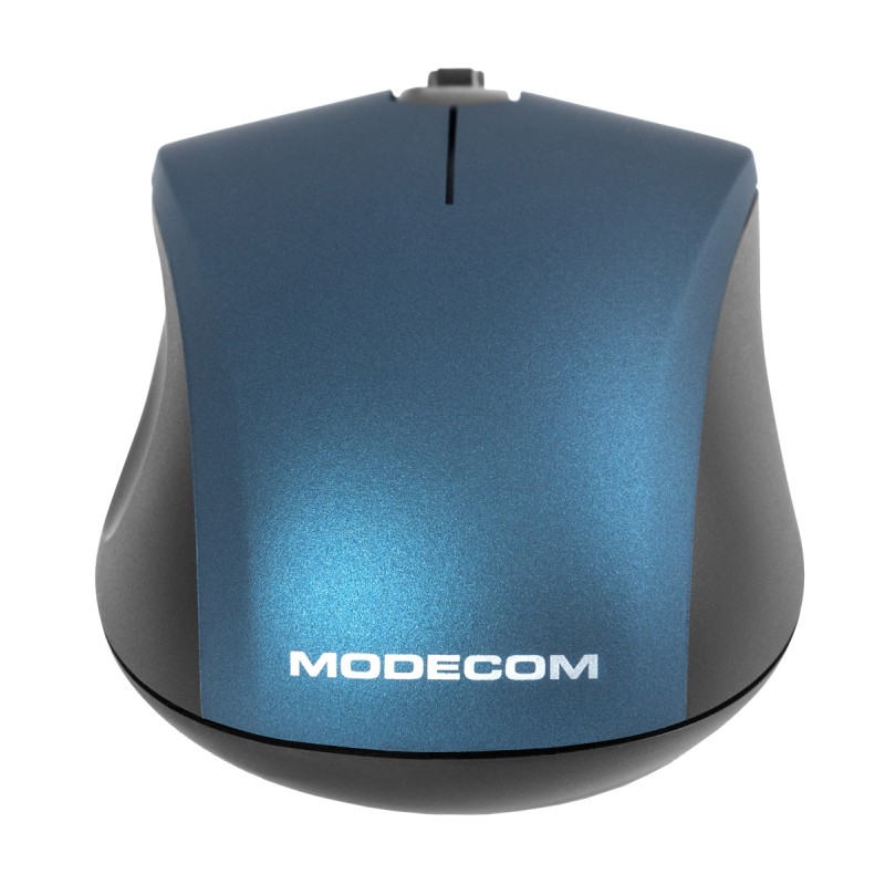 Бездротова миша (комп'ютерна миша) Modecom MC-WM10S 1600 dpi, синя
