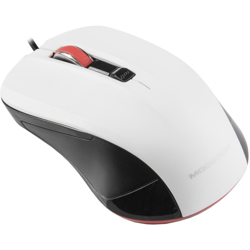Мишка (комп’ютерна миша) Modecom MC-M9.1 1600 dpi, чорно-біла