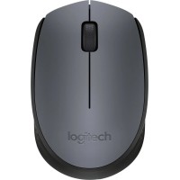 Мишка Logitech M170 бездротова, сіра з чорним