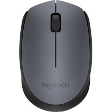 Мишка Logitech M170 бездротова, сіра з чорним