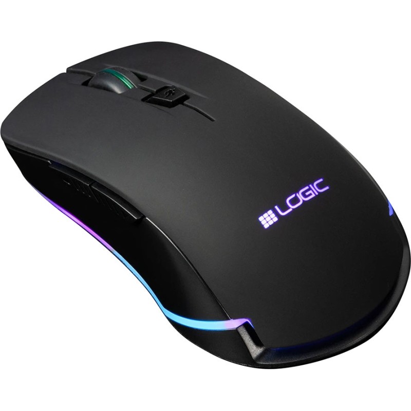 Игровая мышь (геймерская мышь) LogicConcept Starr One 3200 dpi, 6 кнопок, чёрная