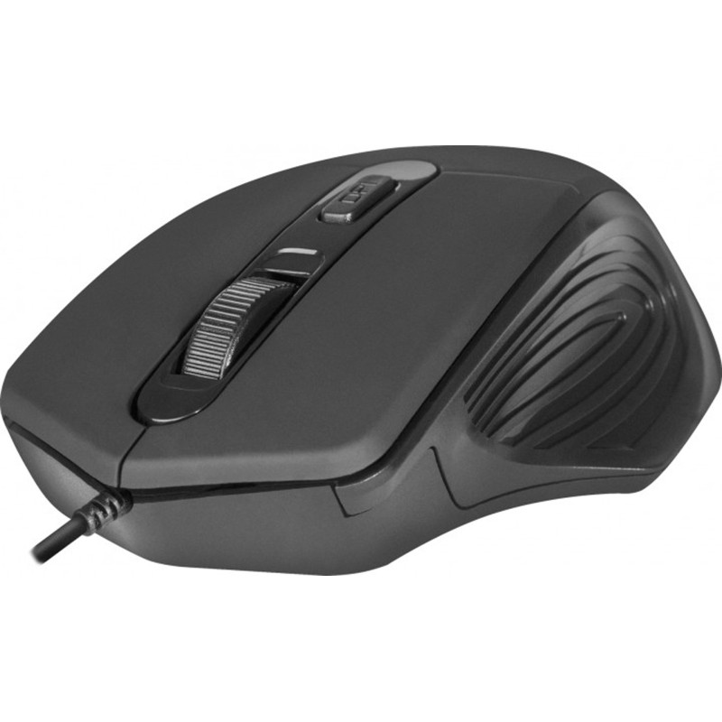 Комп’ютерна миша (дротова миша) Defender Datum MB-347 1600 dpi чорна