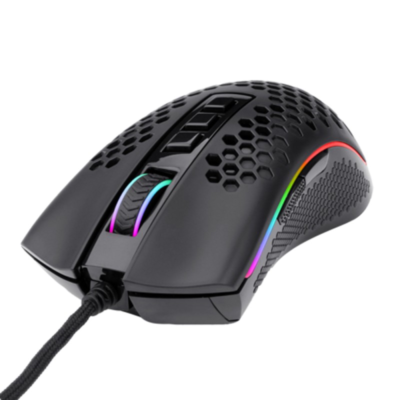 Ігрова мишка (комп’ютерна миша) Redragon Storm Elite RGB чорна, 8 кнопок