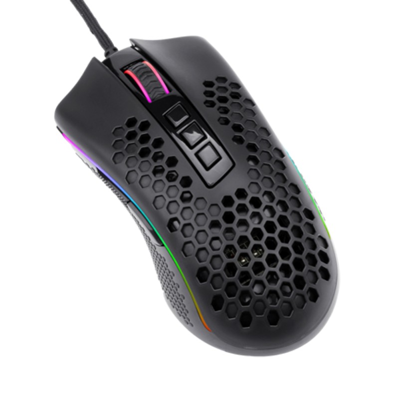 Ігрова мишка (комп’ютерна миша) Redragon Storm Elite RGB чорна, 8 кнопок