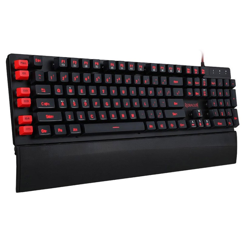 Клавіатура ігрова (геймерська) Redragon Yaksa K505 UKR RGB, повнорозмірна