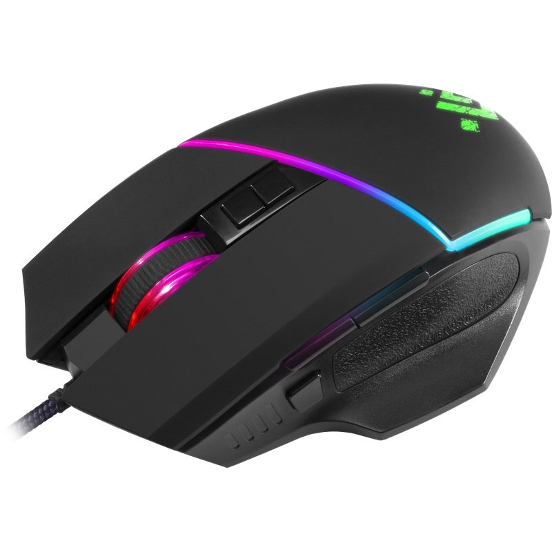 Ігрова миша (ігрова мишка) Defender Warfame GM-880L 12800 dpi, RGB