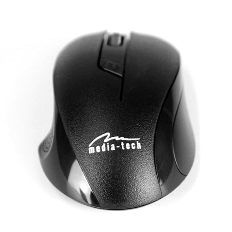 Бездротова мишка (комп’ютерна миша) Media-Tech Trico 2400 dpi, чорна