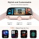 Смарт-часы (умные часы) Blackview R50 розовые