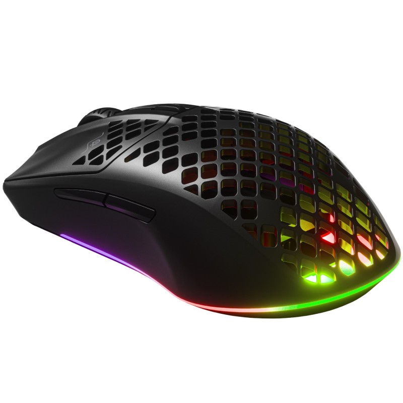 Ігрова мишка (комп’ютерна миша) SteelSeries Aerox 3 Wireless Onyx 18000 dpi, чорна