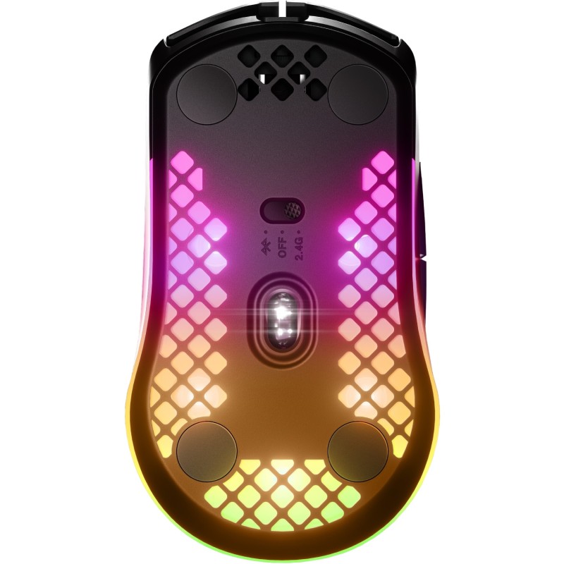 Ігрова мишка (комп’ютерна миша) SteelSeries Aerox 3 Wireless Onyx 18000 dpi, чорна