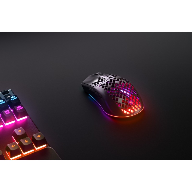 Ігрова мишка (комп’ютерна миша) SteelSeries Aerox 3 Wireless Onyx 18000 dpi, чорна