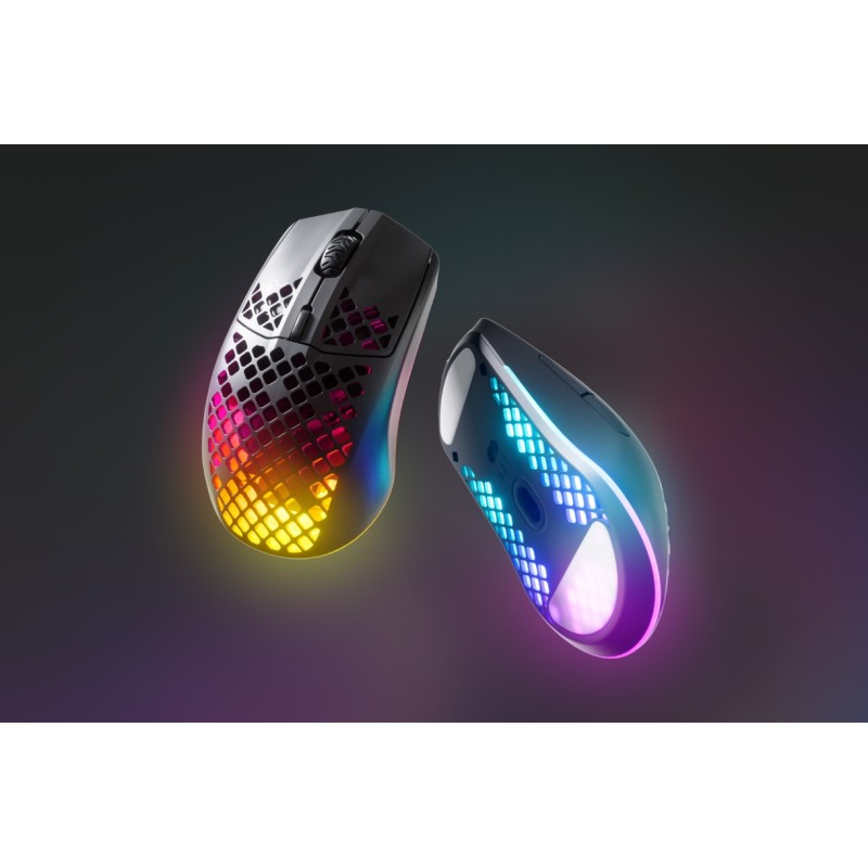 Ігрова мишка (комп’ютерна миша) SteelSeries Aerox 3 Wireless Onyx 18000 dpi, чорна