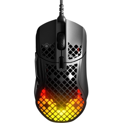 Ігрова мишка (геймерська миша) SteelSeries Aerox 5 18000 dpi, RGB, чорна Ігрова мишка (геймерська миша) SteelSeries Aerox 5 18000 dpi, RGB, чорна