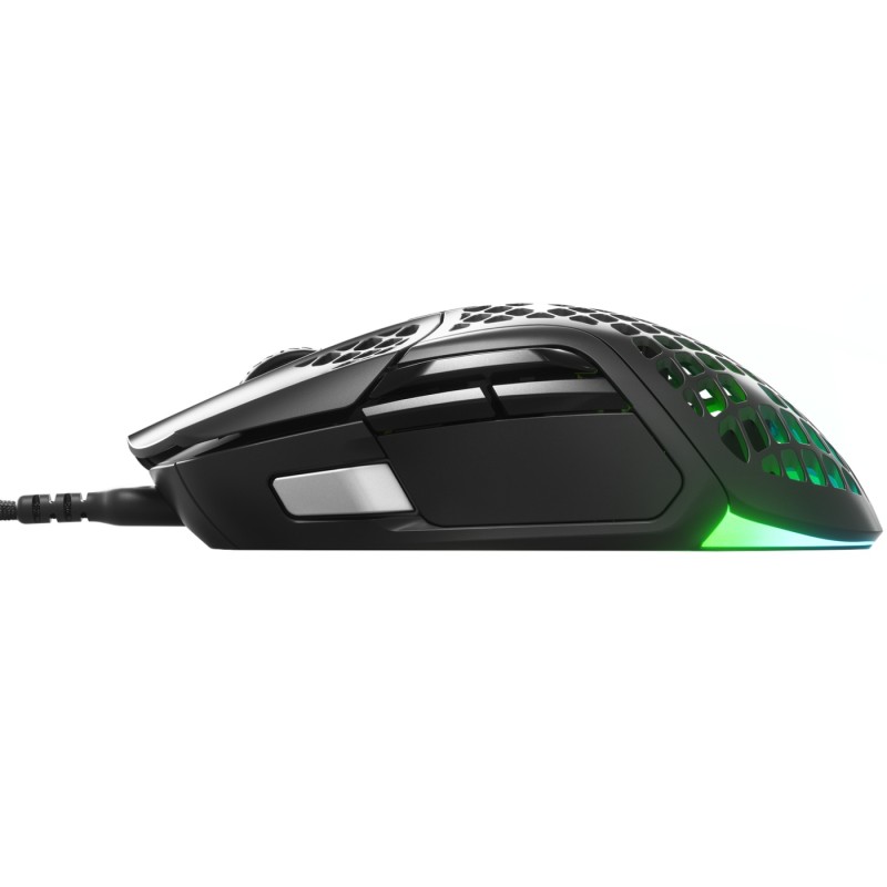 Ігрова мишка (геймерська миша) SteelSeries Aerox 5 18000 dpi, RGB, чорна