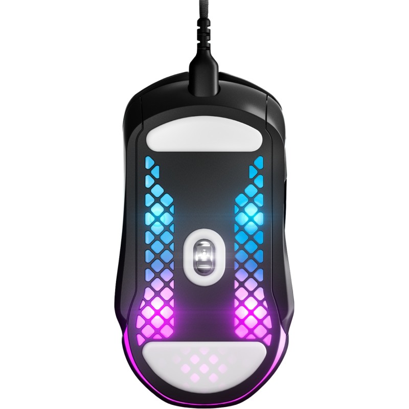 Ігрова мишка (геймерська миша) SteelSeries Aerox 5 18000 dpi, RGB, чорна