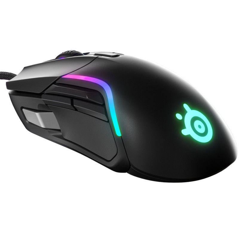 Ігрова мишка (комп’ютерна миша) SteelSeries Rival 5 18000 dpi, чорна