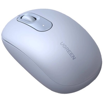 Беспроводная мышь (компьютерная мышь) UGREEN 2.4GHz MU105 голубая, 2400 dpi