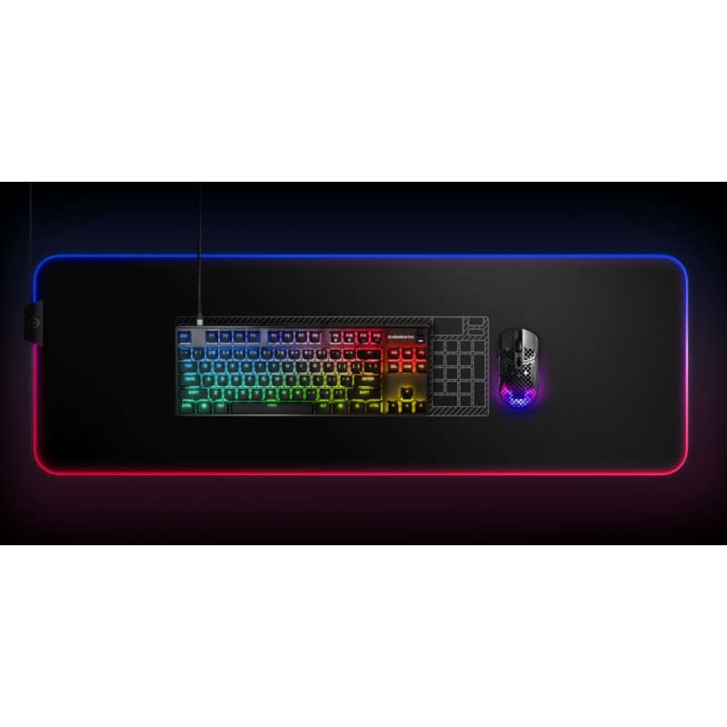 Ігрова оптична клавіатура (геймерська клавіатура) SteelSeries Apex 9 TKL UA OptiPoint TKL