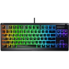Ігрова клавіатура (клавіатура для ігор) SteelSeries Apex 3 TKL UA чорна