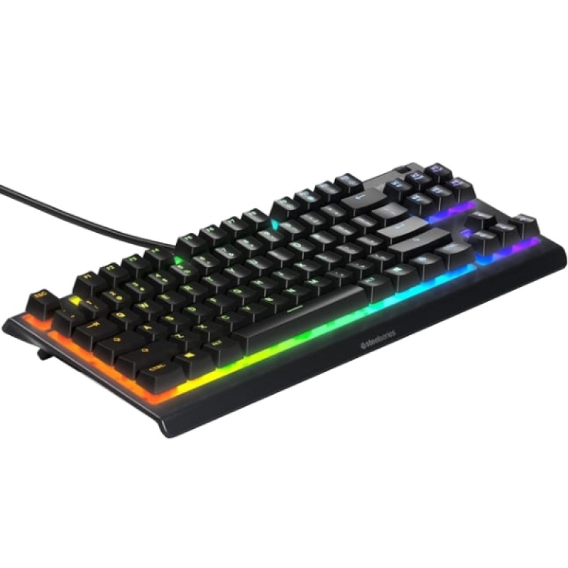 Ігрова клавіатура (клавіатура для ігор) SteelSeries Apex 3 TKL UA чорна
