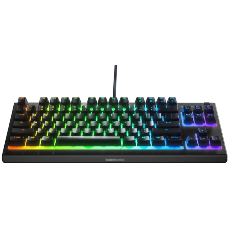 Ігрова клавіатура (клавіатура для ігор) SteelSeries Apex 3 TKL UA чорна