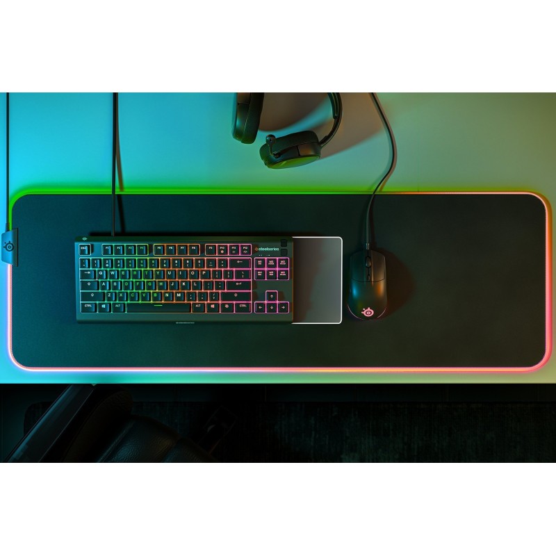 Ігрова клавіатура (клавіатура для ігор) SteelSeries Apex 3 TKL UA чорна