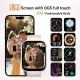 Смарт-часы (умные часы) Oukitel BT103 чёрные, AMOLED 1,91″