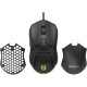Ігрова мишка (компʼютерна миша) Sandberg FlexCover 6D Gamer Mouse 12800 dpi, чорна