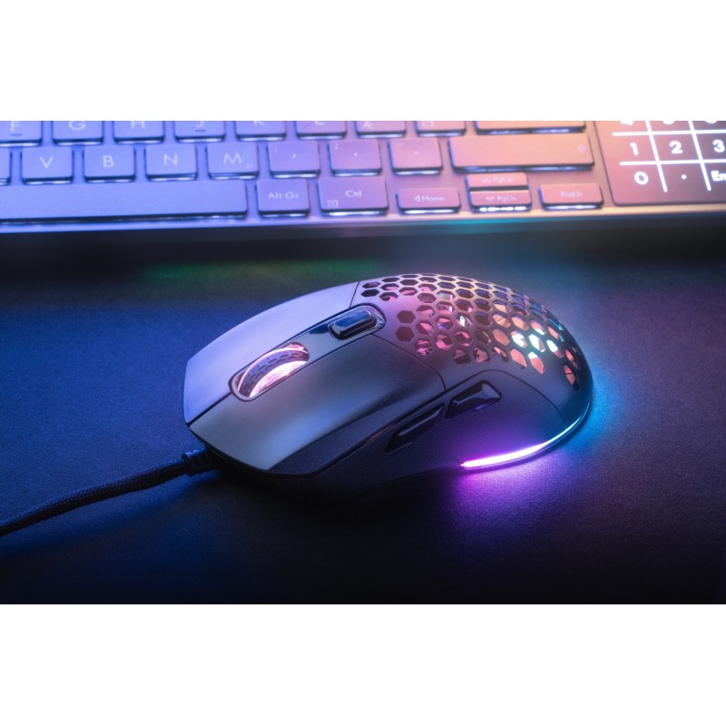 Ігрова мишка (компʼютерна миша) Sandberg FlexCover 6D Gamer Mouse 12800 dpi, чорна