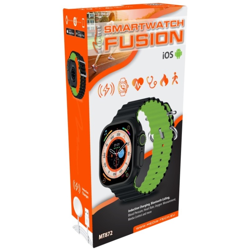 Смарт-годинник (фітнес-годинник) Media-Tech FUSION 2,01 Смарт-годинник (фітнес-годинник) Media-Tech FUSION 2,01