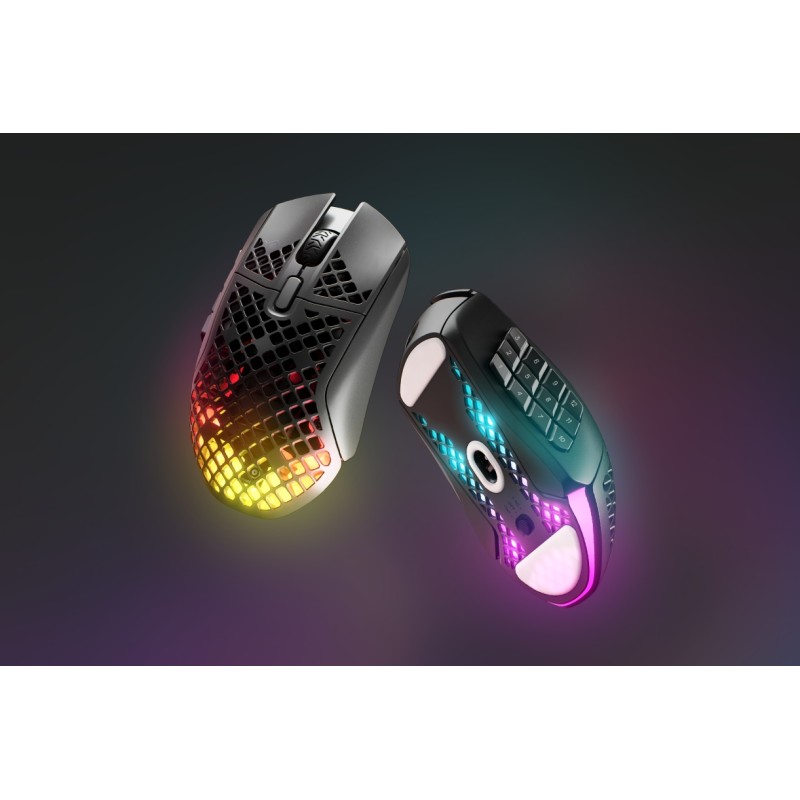 Ігрова мишка (ігровий маніпулятор) SteelSeries Aerox 9 Wireless 18 000 dpi, чорна