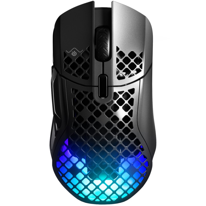Ігрова миша (комп’ютерна мишка) SteelSeries Aerox 5 Wireless RGB 18000 dpi, чорна