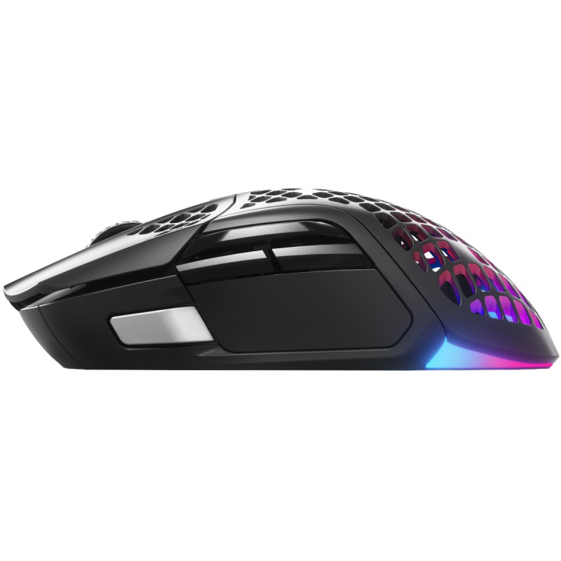 Ігрова миша (комп’ютерна мишка) SteelSeries Aerox 5 Wireless RGB 18000 dpi, чорна