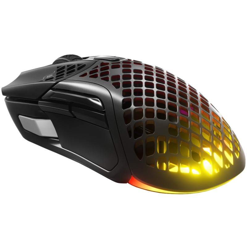Ігрова миша (комп’ютерна мишка) SteelSeries Aerox 5 Wireless RGB 18000 dpi, чорна