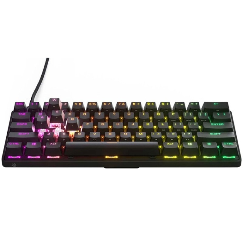 Игровая клавиатура (геймерская клавиатура) SteelSeries Apex Pro Mini Gen 3 UA HyperMagnetic, OLED, 61 клавиша