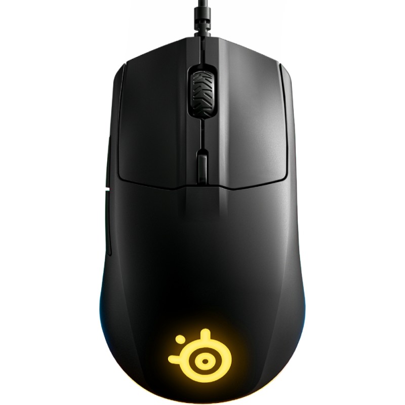 Ігрова мишка (геймерська миша) SteelSeries Rival 3 Gen 2 RGB чорна