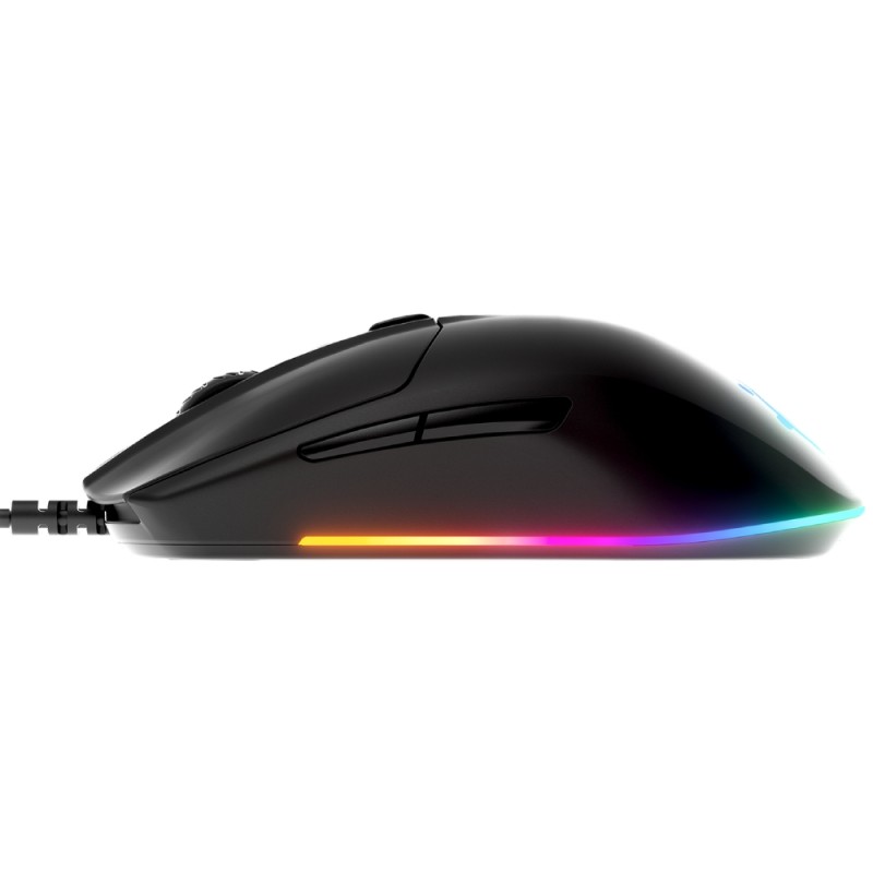 Ігрова мишка (геймерська миша) SteelSeries Rival 3 Gen 2 RGB чорна